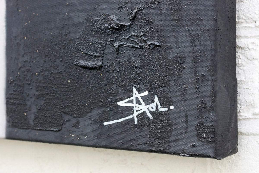 Burning Heart - Original - SOLD by artist Sophia Alvis of Lee - Wyecliffe Galleries