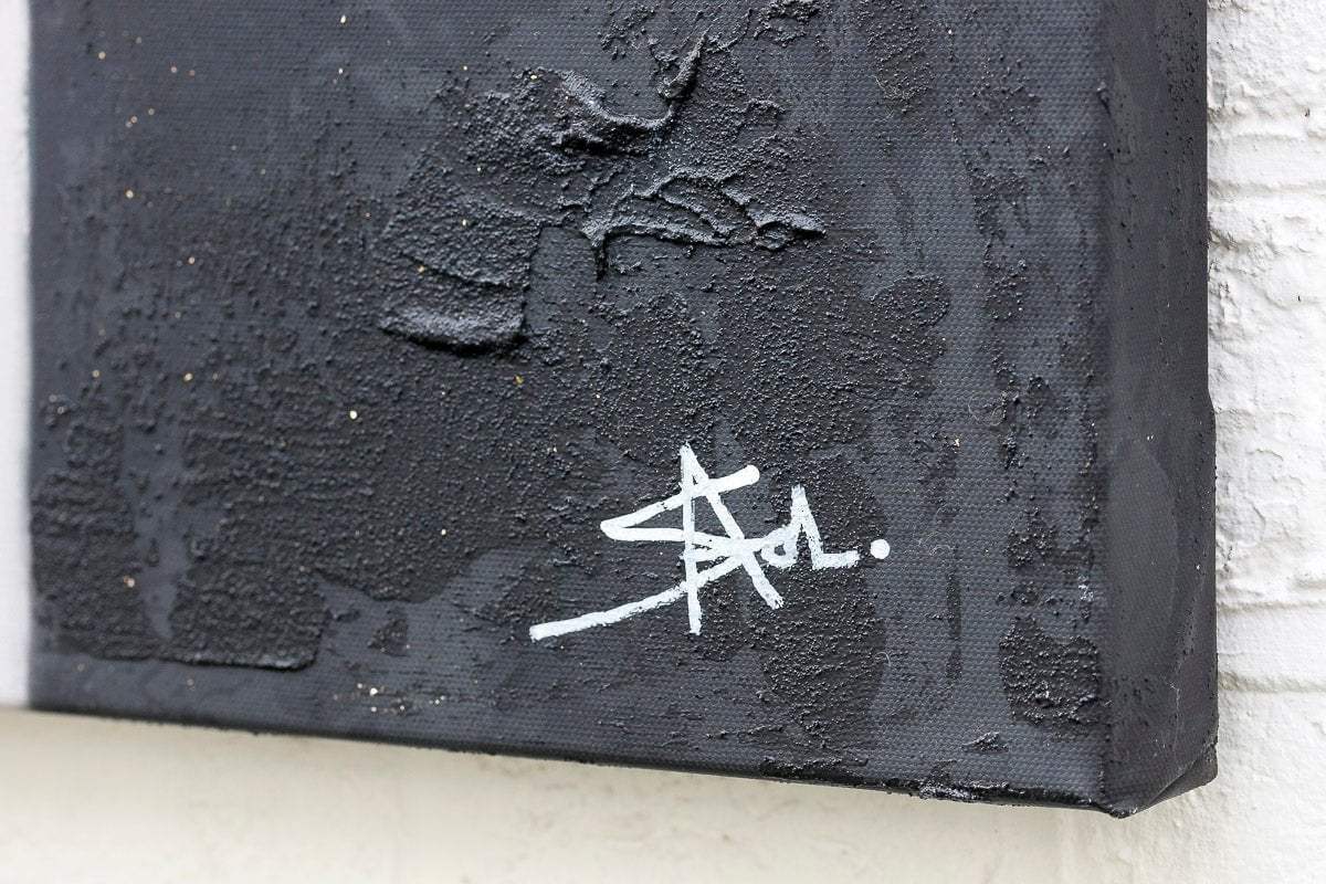 Burning Heart - Original - SOLD by artist Sophia Alvis of Lee - Wyecliffe Galleries