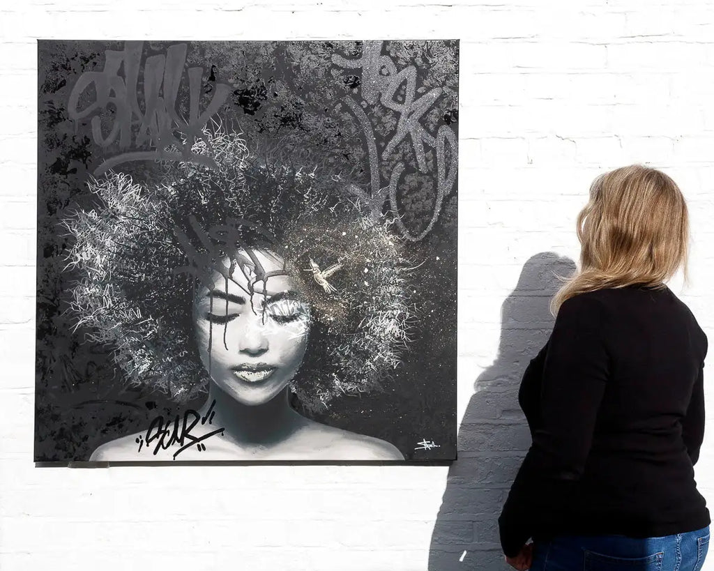 Light In The Dark - Original - SOLD by artist Sophia Alvis of Lee - Wyecliffe Galleries