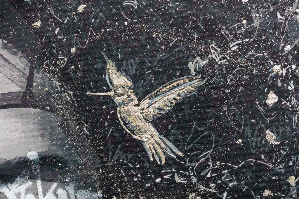 Light In The Dark - Original - SOLD by artist Sophia Alvis of Lee - Wyecliffe Galleries