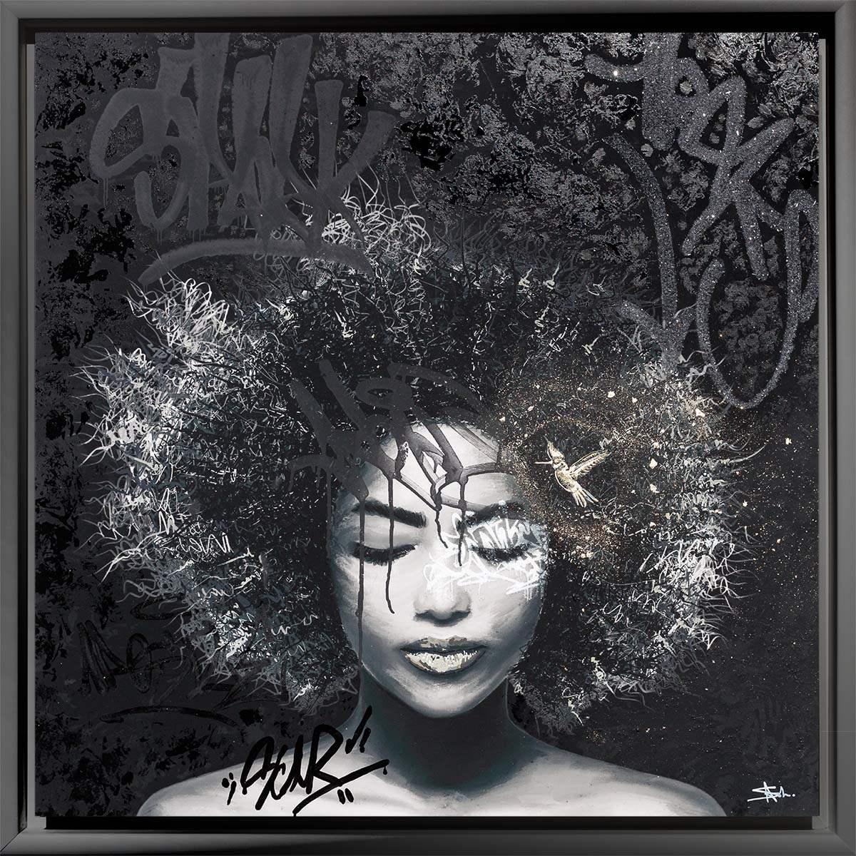 Light In The Dark - Original - SOLD by artist Sophia Alvis of Lee - Wyecliffe Galleries