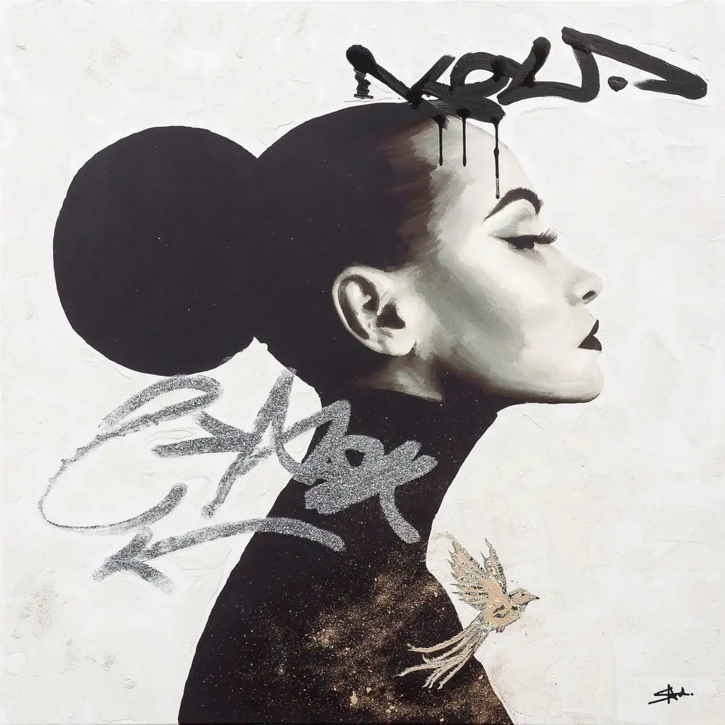 Mind Of Stone - Original - SOLD by artist Sophia Alvis of Lee - Wyecliffe Galleries