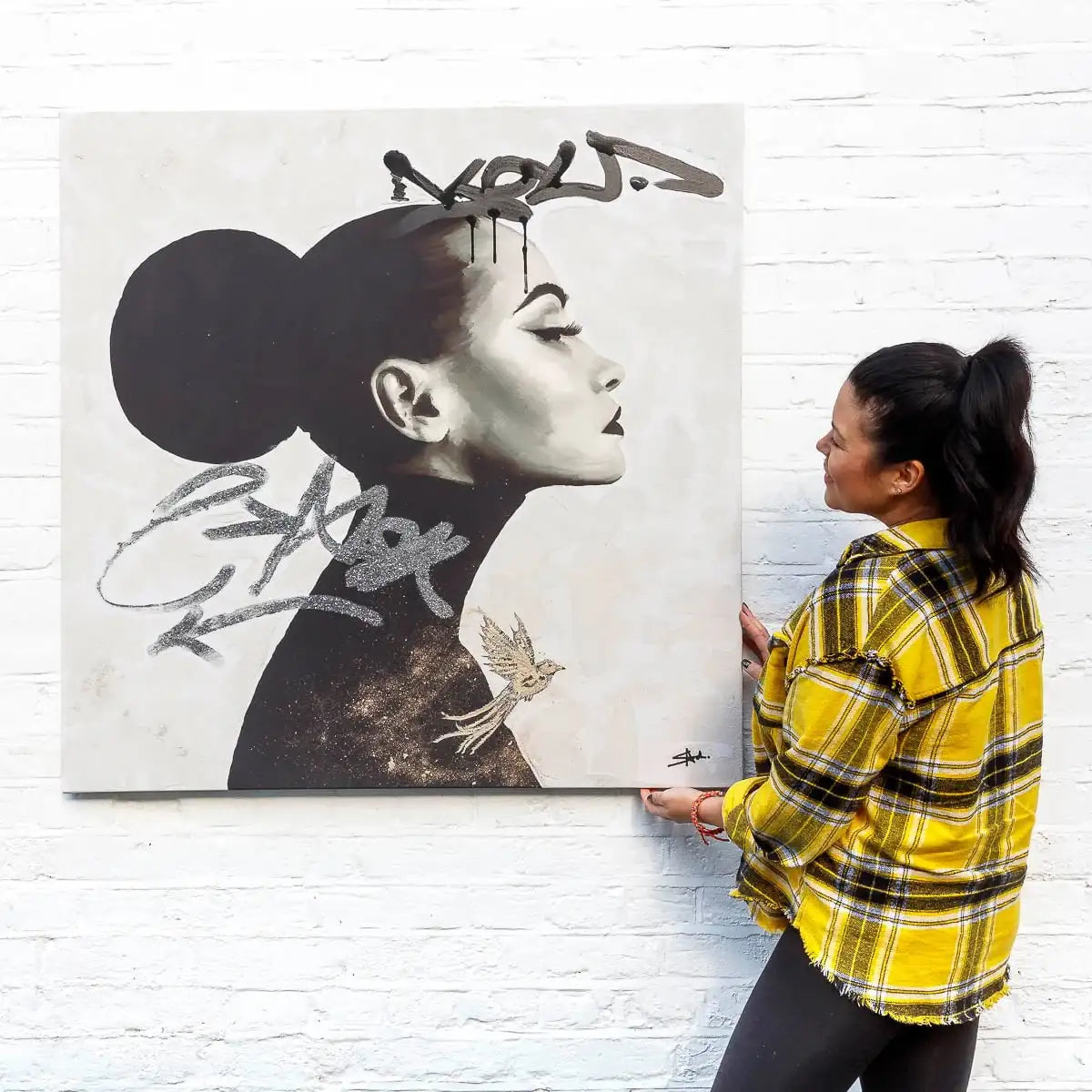 Mind Of Stone - Original - SOLD by artist Sophia Alvis of Lee - Wyecliffe Galleries