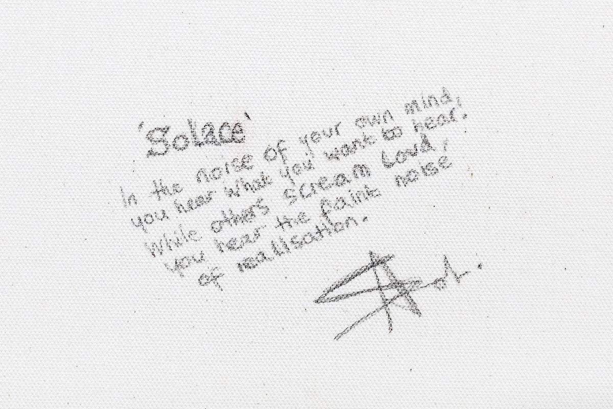 Solace - Original - SOLD by artist Sophia Alvis of Lee - Wyecliffe Galleries
