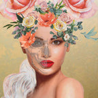 Spirit - Original - SOLD by artist Sophia Alvis of Lee - Wyecliffe Galleries