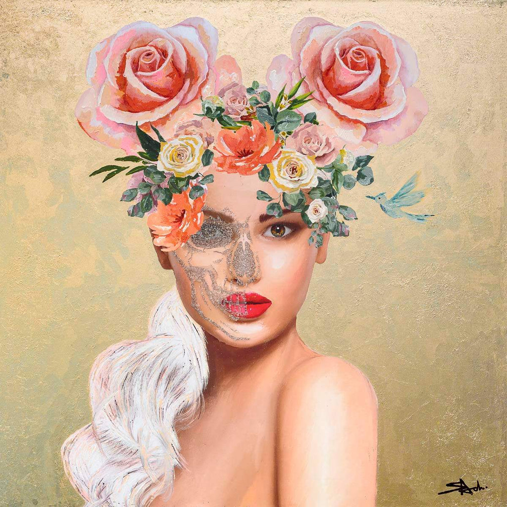 Spirit - Original - SOLD by artist Sophia Alvis of Lee - Wyecliffe Galleries