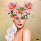 Spirit - Original - SOLD by artist Sophia Alvis of Lee - Wyecliffe Galleries