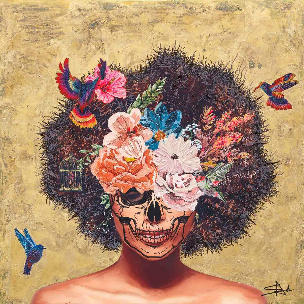 Temptation - Original - SOLD by artist Sophia Alvis of Lee - Wyecliffe Galleries