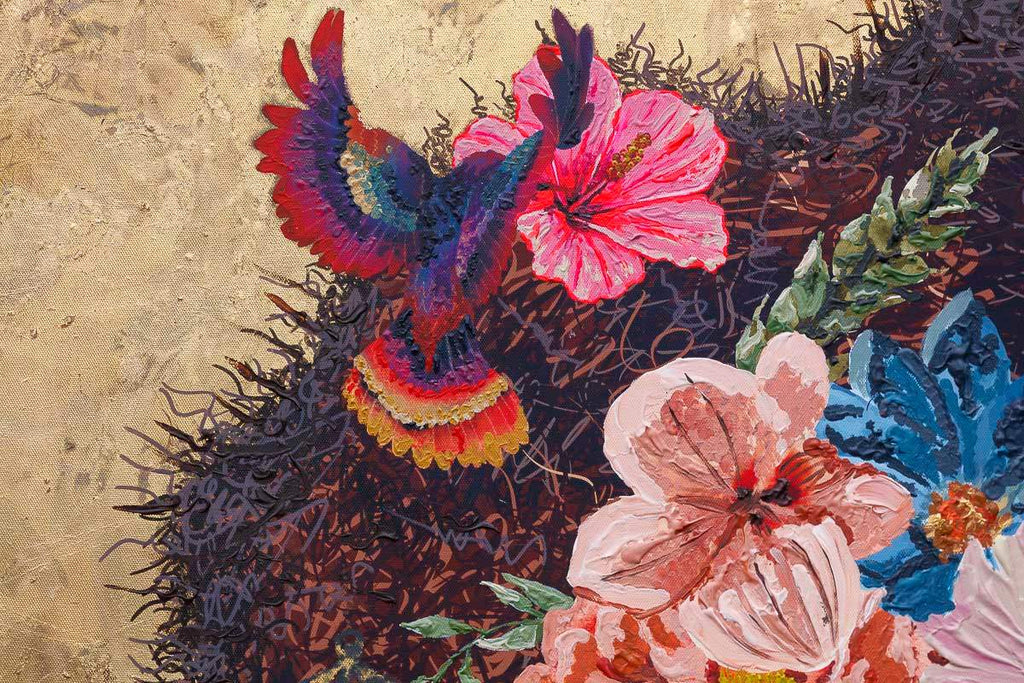 Temptation - Original - SOLD by artist Sophia Alvis of Lee - Wyecliffe Galleries