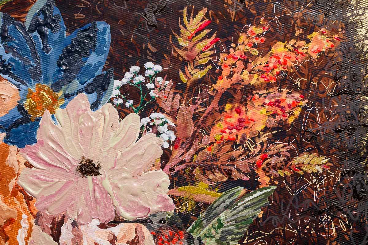 Temptation - Original - SOLD by artist Sophia Alvis of Lee - Wyecliffe Galleries