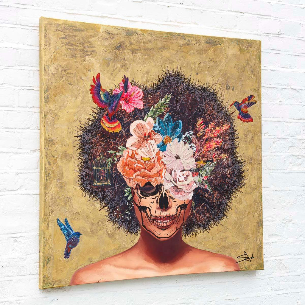 Temptation - Original - SOLD by artist Sophia Alvis of Lee - Wyecliffe Galleries