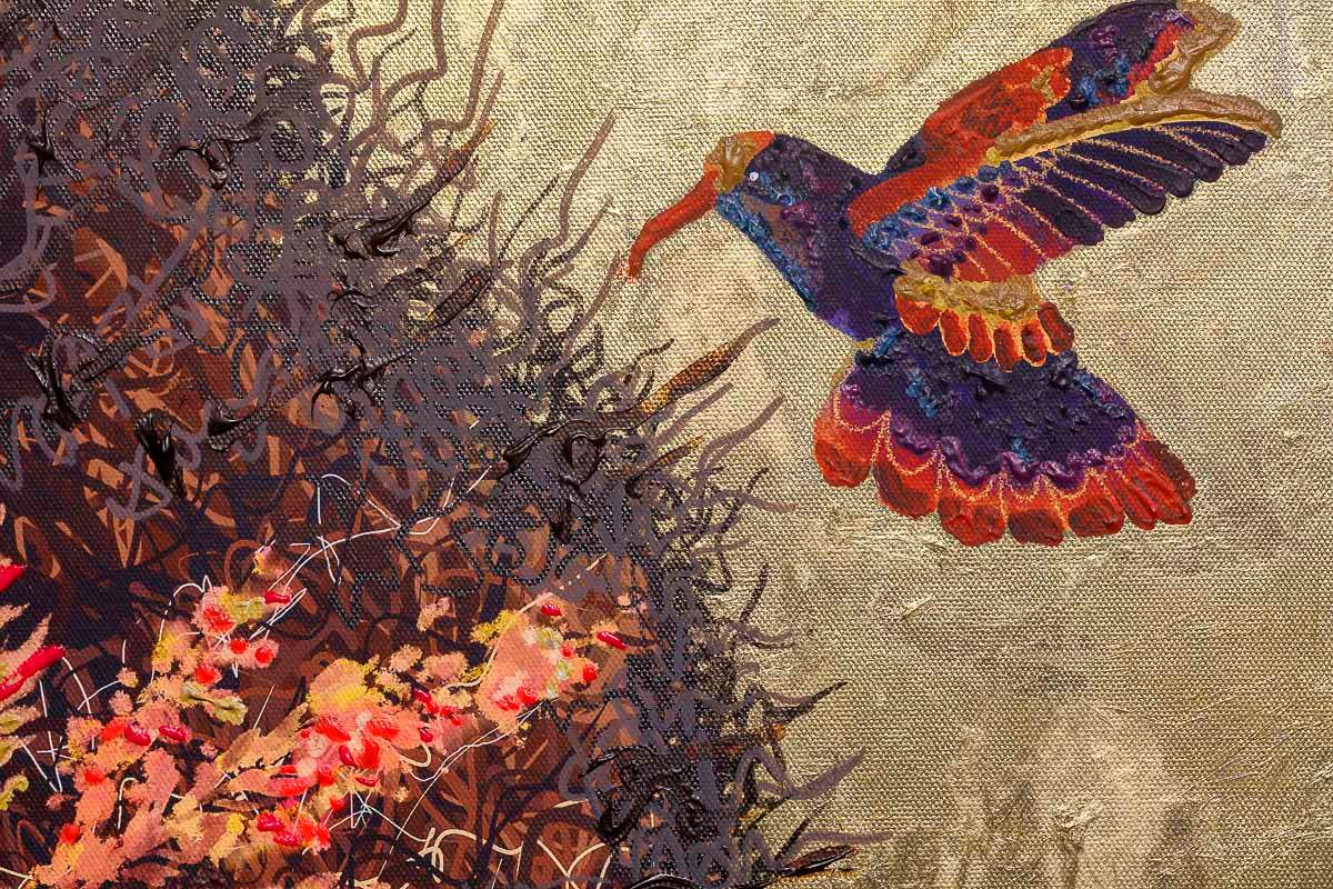 Temptation - Original - SOLD by artist Sophia Alvis of Lee - Wyecliffe Galleries