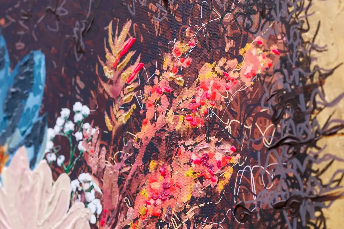 Temptation - Original - SOLD by artist Sophia Alvis of Lee - Wyecliffe Galleries