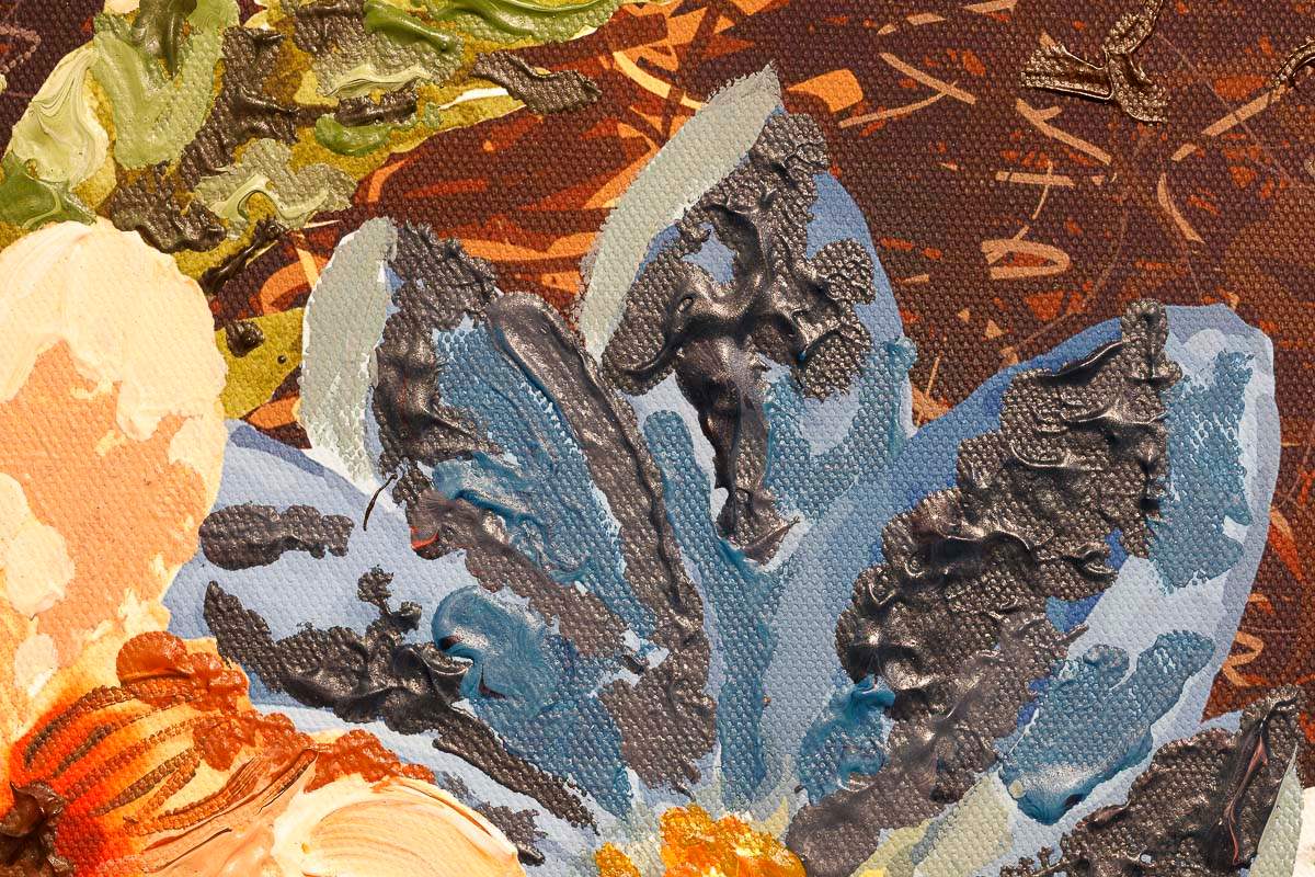 Temptation - Original - SOLD by artist Sophia Alvis of Lee - Wyecliffe Galleries