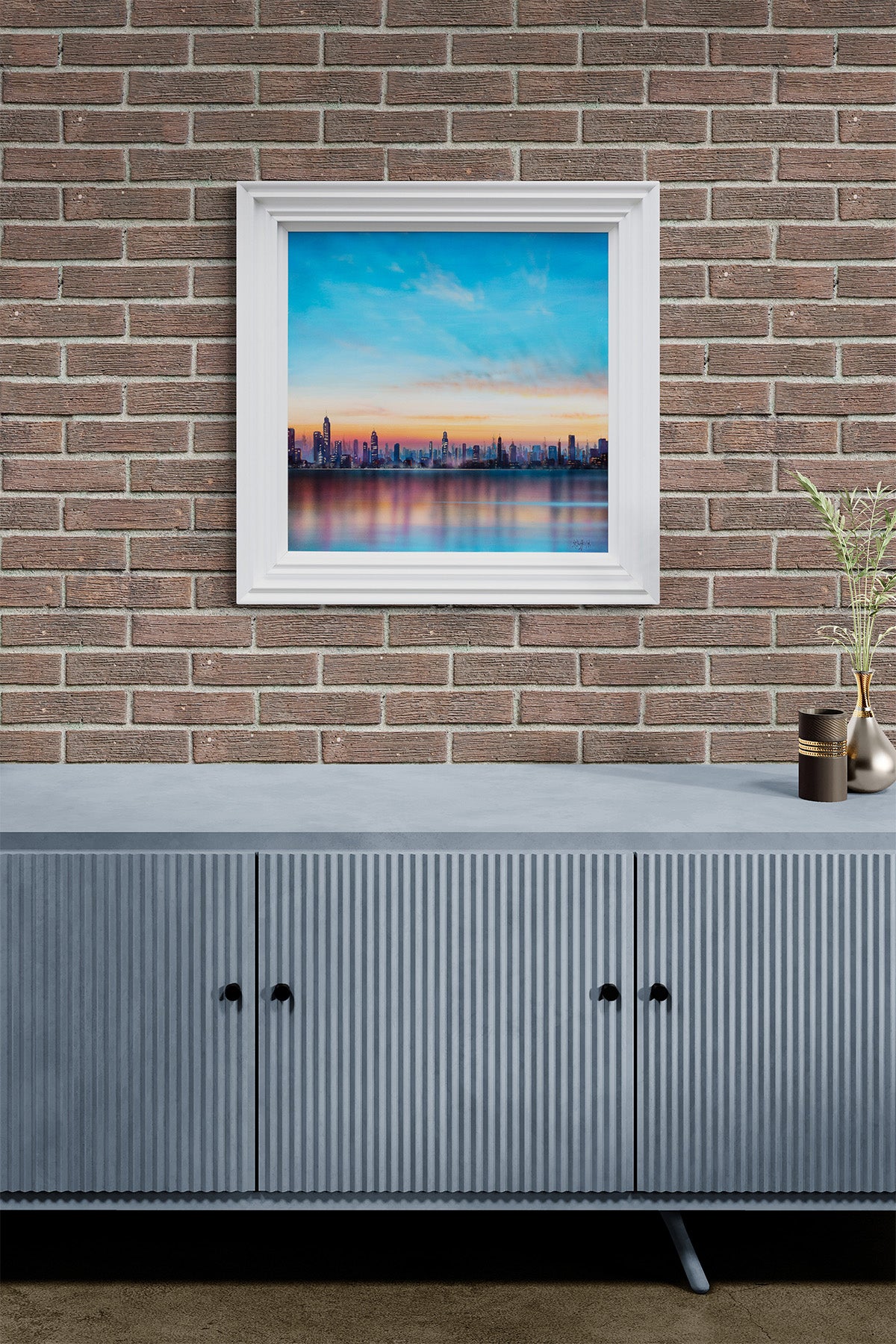 The High-Rise at Dusk - Original