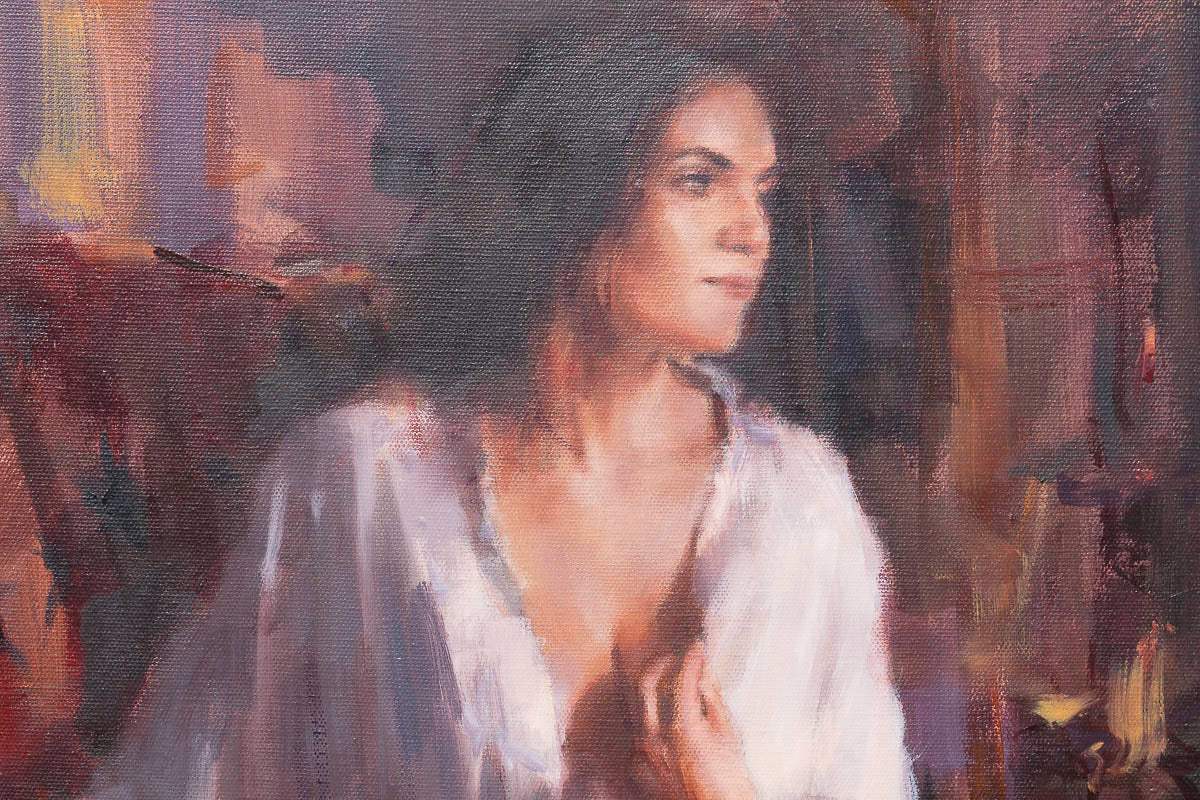 Admiration - Original - SOLD by artist Tony Hinchliffe - Wyecliffe Galleries