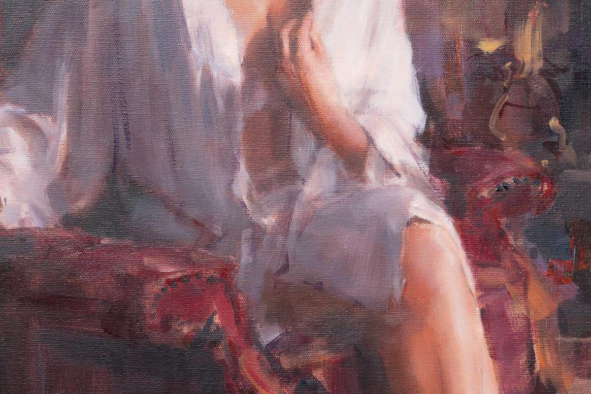 Admiration - Original - SOLD by artist Tony Hinchliffe - Wyecliffe Galleries