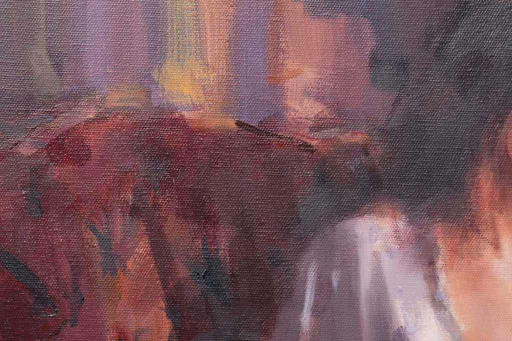 Admiration - Original - SOLD by artist Tony Hinchliffe - Wyecliffe Galleries