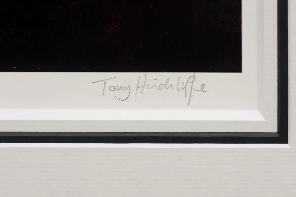 Aubergine Nights - Paper Edition - SOLD by artist Tony Hinchliffe - Wyecliffe Galleries