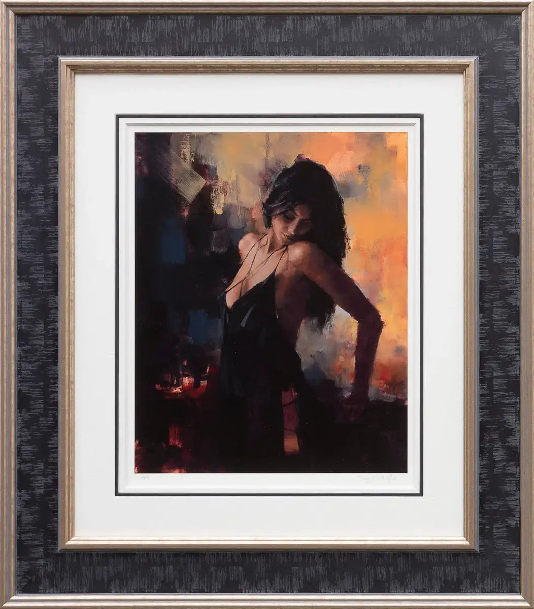 Aubergine Nights - Paper Edition - SOLD by artist Tony Hinchliffe - Wyecliffe Galleries