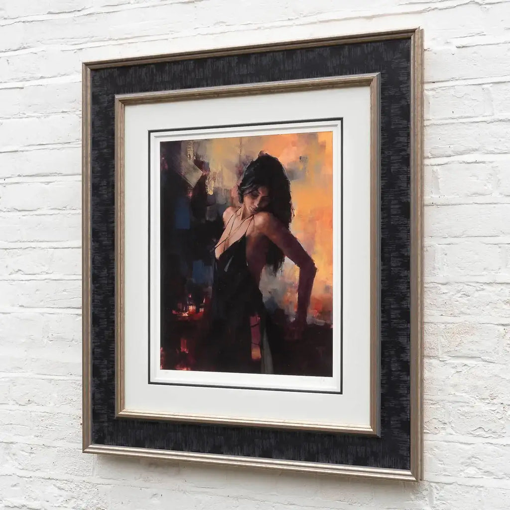 Aubergine Nights - Paper Edition - SOLD by artist Tony Hinchliffe - Wyecliffe Galleries