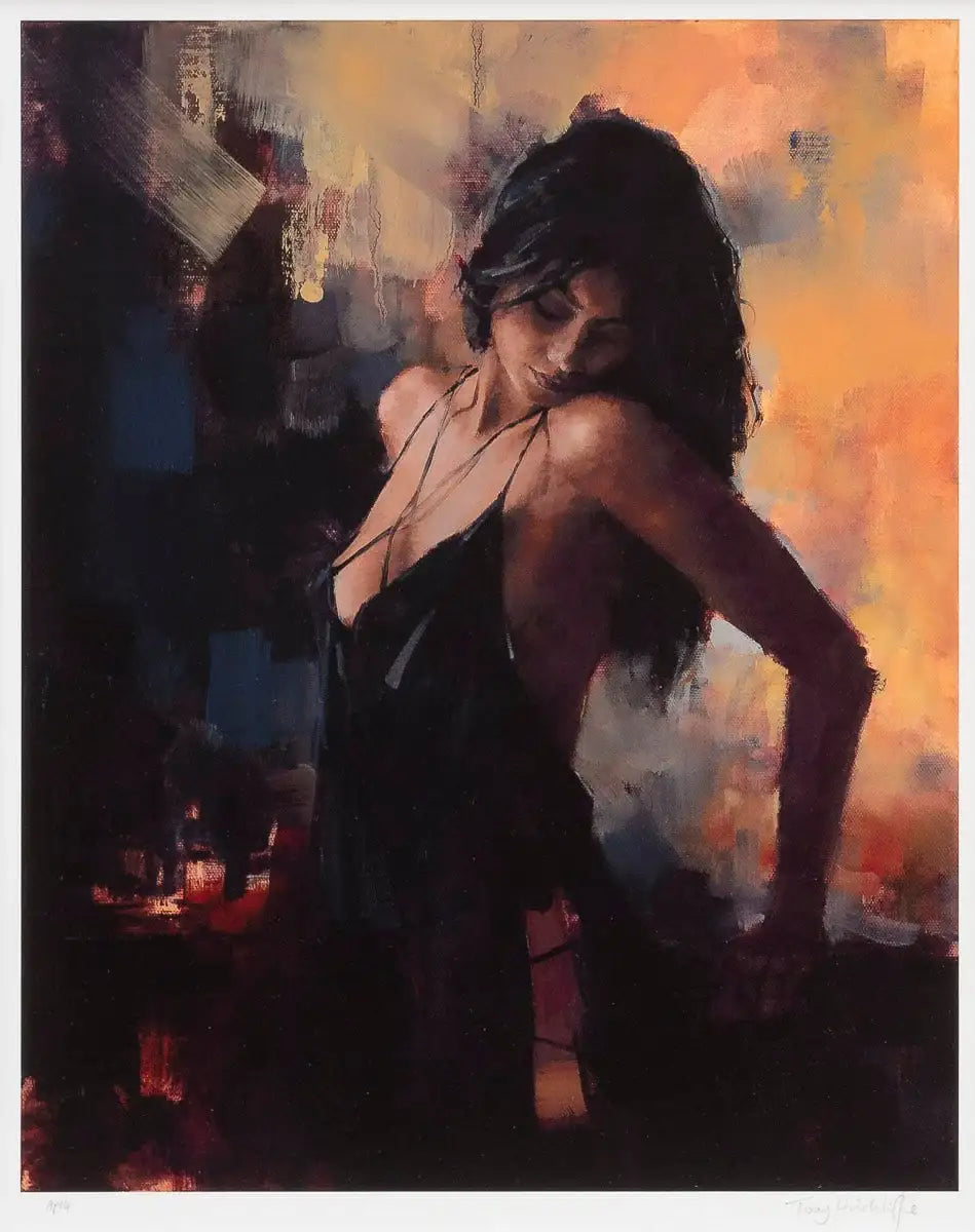 Aubergine Nights - Paper Edition - SOLD by artist Tony Hinchliffe - Wyecliffe Galleries