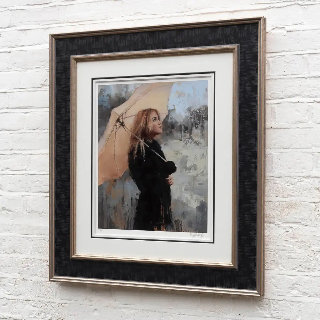 Vanilla Snowdrop - Paper Edition by artist Tony Hinchliffe - Wyecliffe Galleries