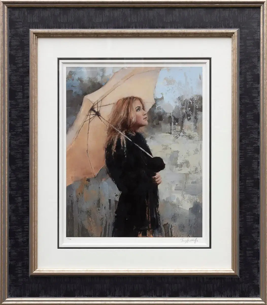 Vanilla Snowdrop - Paper Edition by artist Tony Hinchliffe - Wyecliffe Galleries