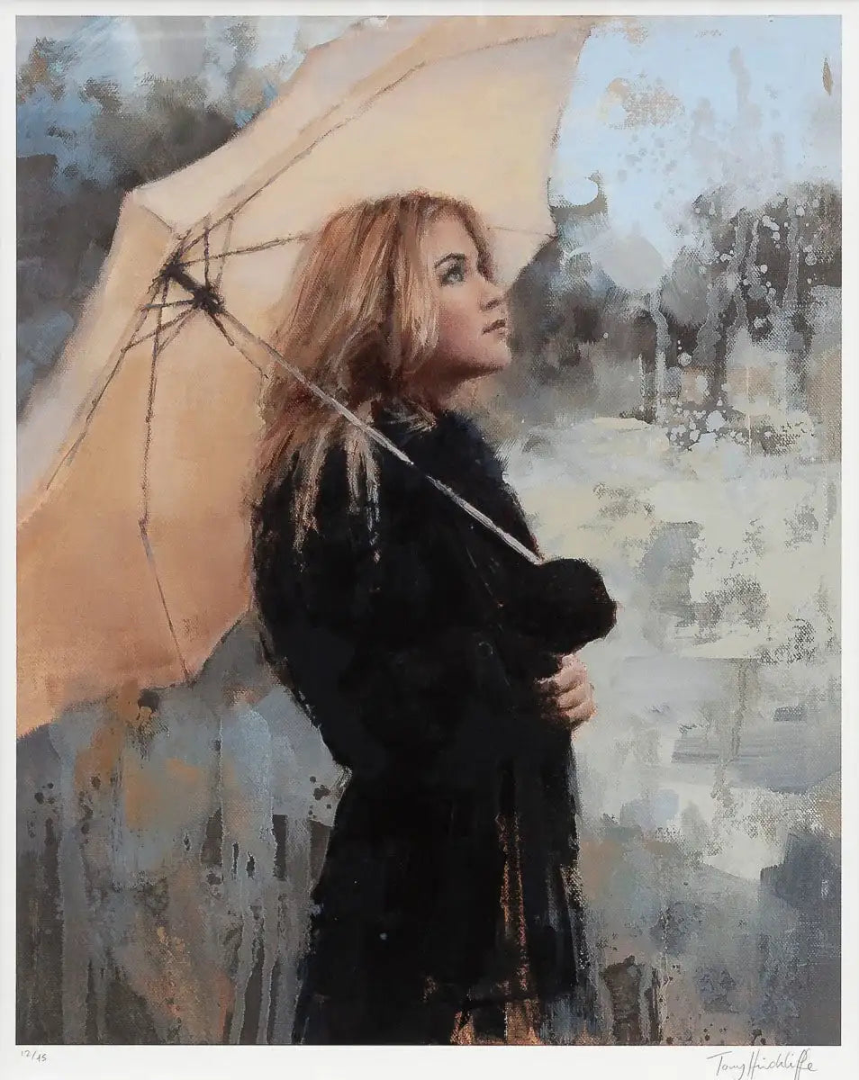 Vanilla Snowdrop - Paper Edition by artist Tony Hinchliffe - Wyecliffe Galleries