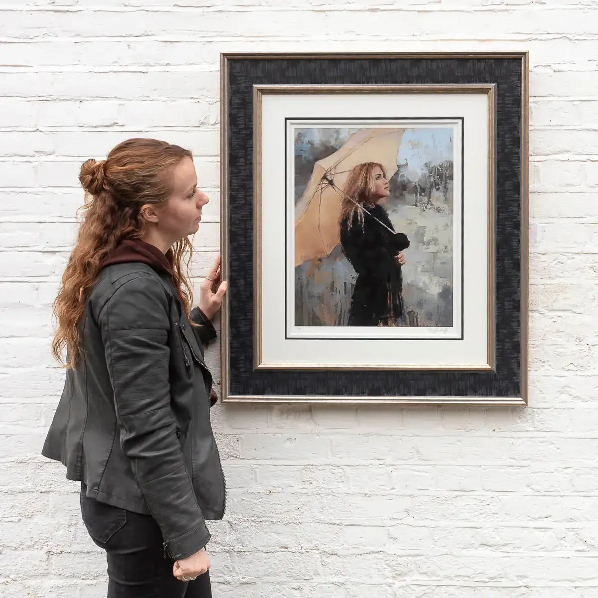 Vanilla Snowdrop - Paper Edition by artist Tony Hinchliffe - Wyecliffe Galleries