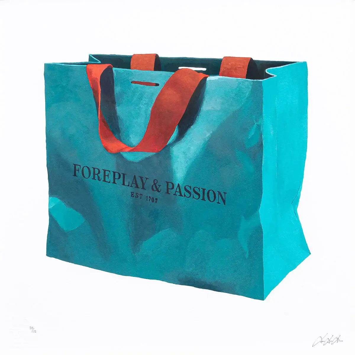 Foreplay & Passion - Edition by artist Totally Justified Hypocrisy - Wyecliffe Galleries