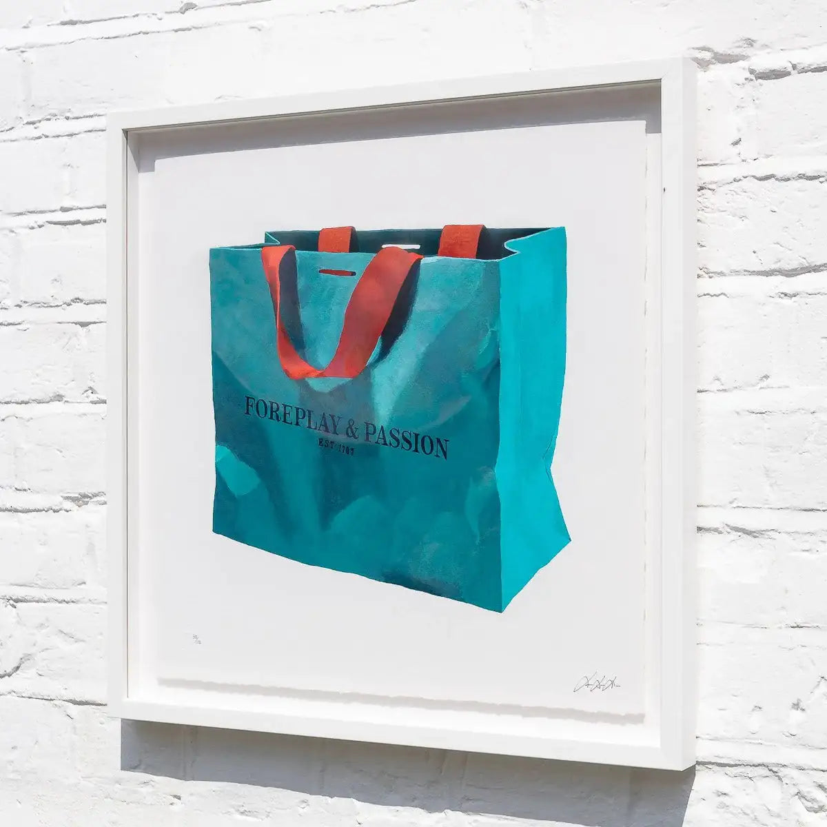 Foreplay & Passion - Edition by artist Totally Justified Hypocrisy - Wyecliffe Galleries