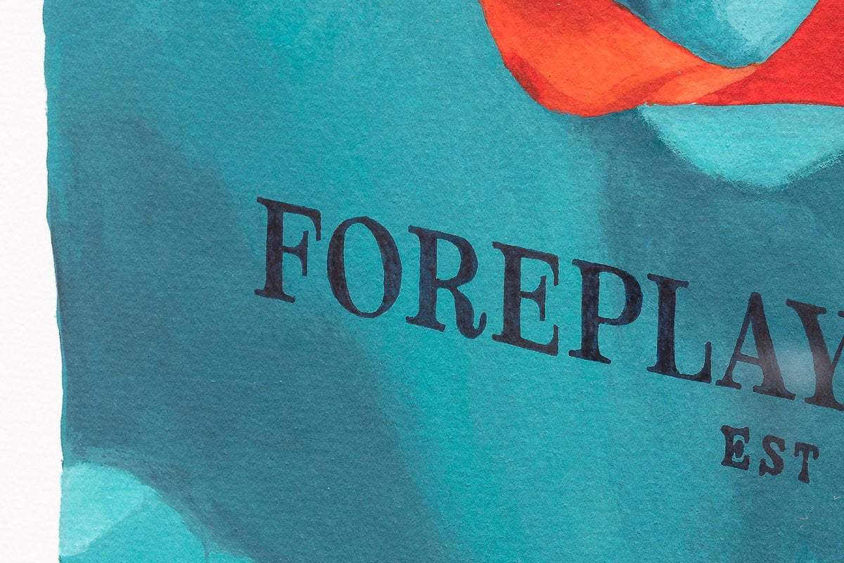 Foreplay & Passion - Edition by artist Totally Justified Hypocrisy - Wyecliffe Galleries