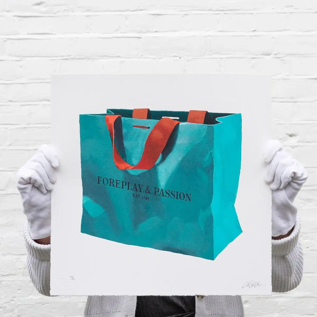 Foreplay & Passion - Edition by artist Totally Justified Hypocrisy - Wyecliffe Galleries