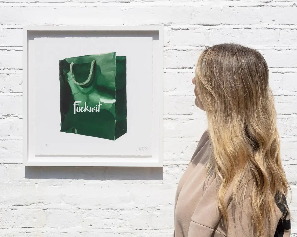 Fuckwit - Edition by artist Totally Justified Hypocrisy - Wyecliffe Galleries