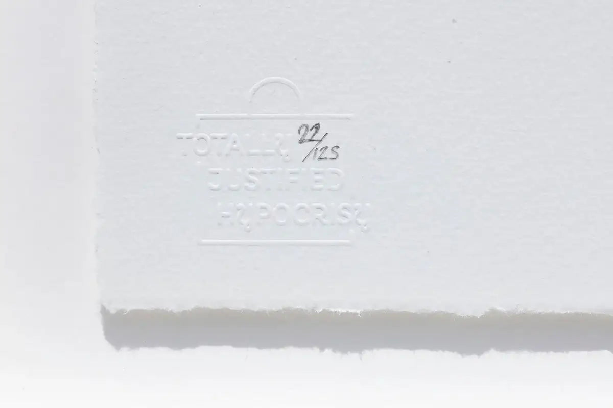 Fuckwit - Edition by artist Totally Justified Hypocrisy - Wyecliffe Galleries