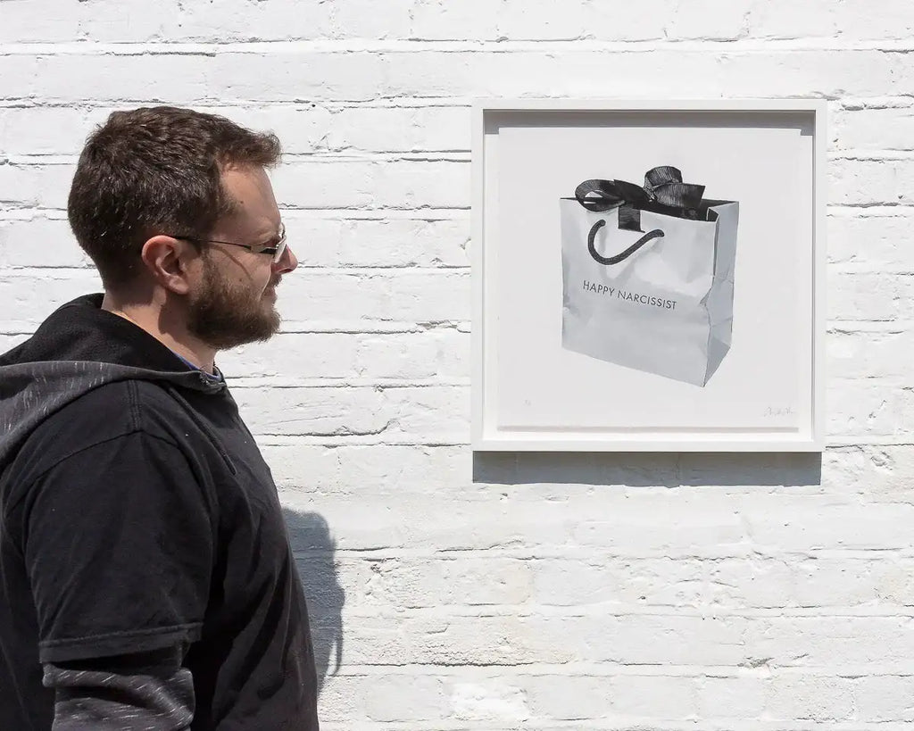 Happy Narcissist - Edition by artist Totally Justified Hypocrisy - Wyecliffe Galleries