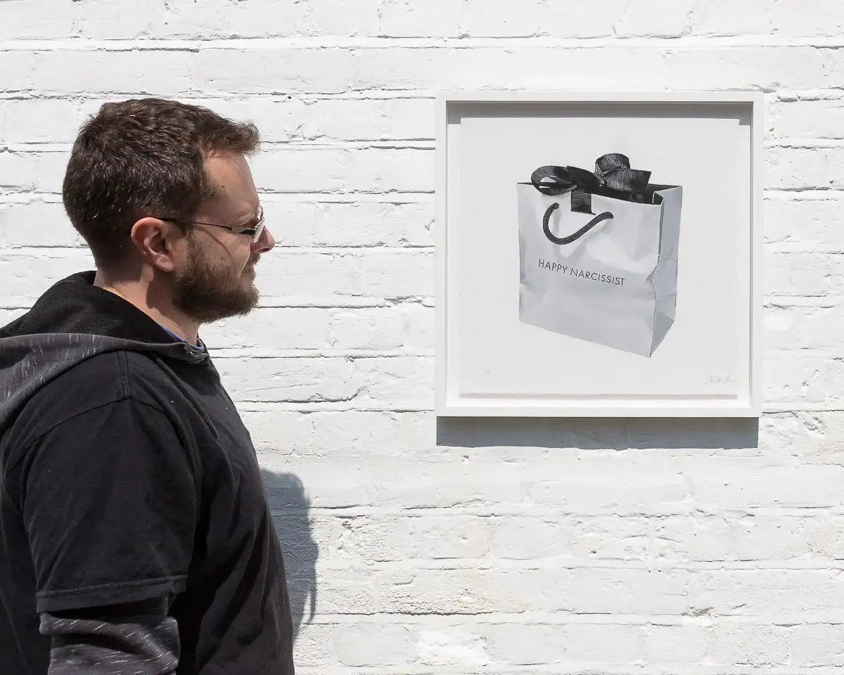 Happy Narcissist - Edition by artist Totally Justified Hypocrisy - Wyecliffe Galleries