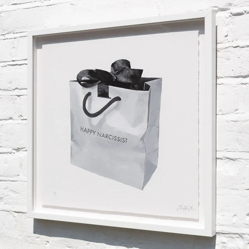 Happy Narcissist - Edition by artist Totally Justified Hypocrisy - Wyecliffe Galleries