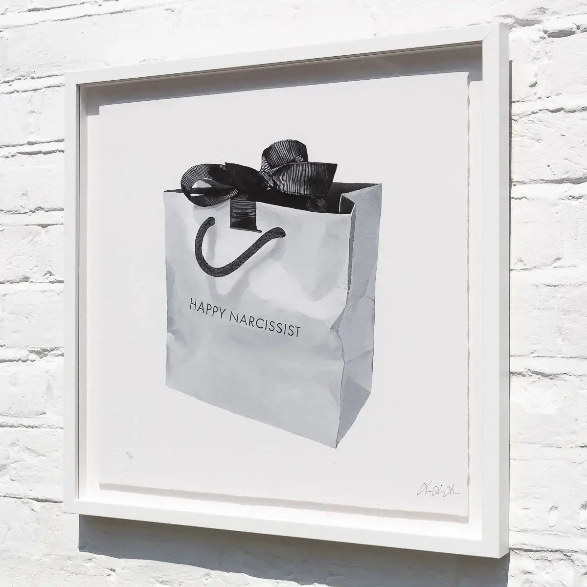 Happy Narcissist - Edition by artist Totally Justified Hypocrisy - Wyecliffe Galleries