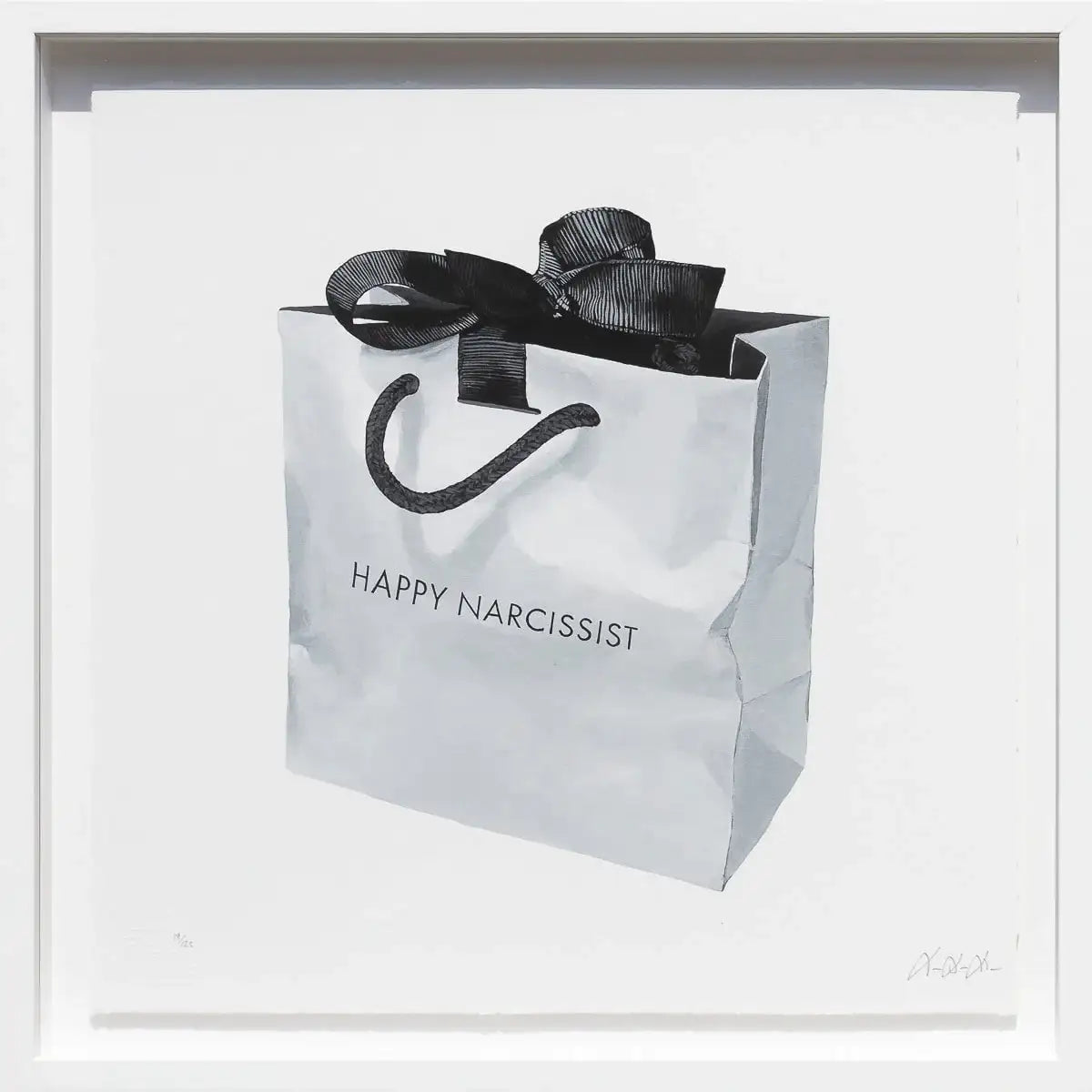 Happy Narcissist - Edition by artist Totally Justified Hypocrisy - Wyecliffe Galleries