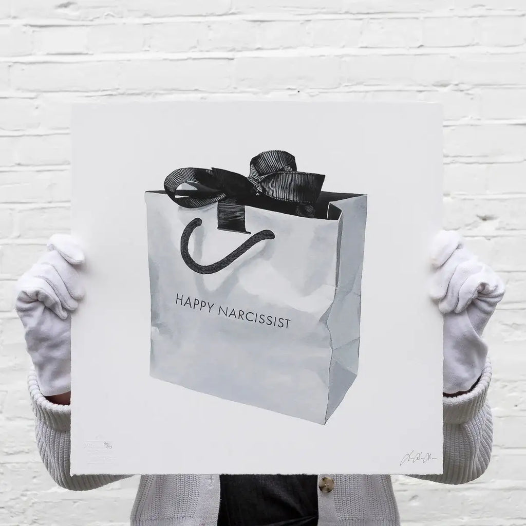 Happy Narcissist - Edition by artist Totally Justified Hypocrisy - Wyecliffe Galleries