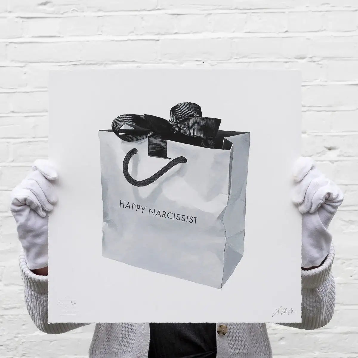 Happy Narcissist - Edition by artist Totally Justified Hypocrisy - Wyecliffe Galleries