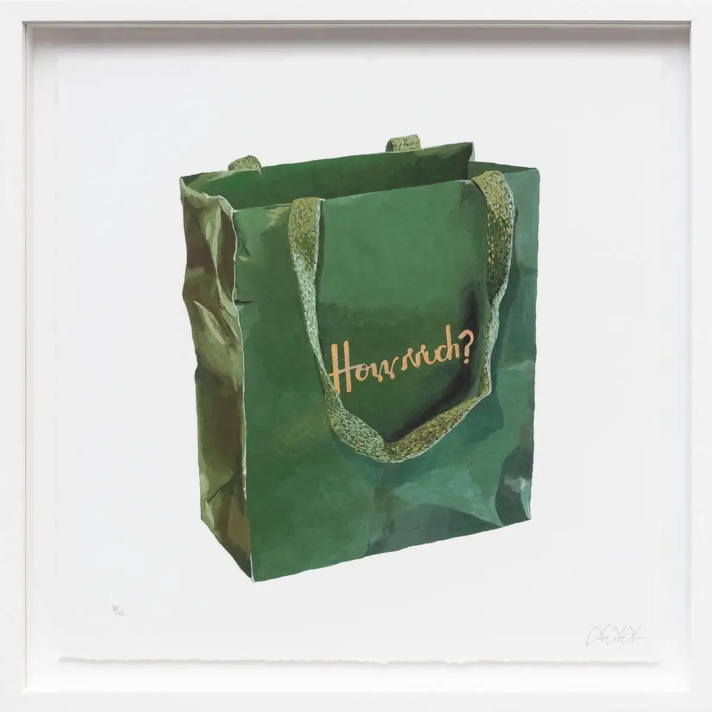 How Much? - Edition by artist Totally Justified Hypocrisy - Wyecliffe Galleries