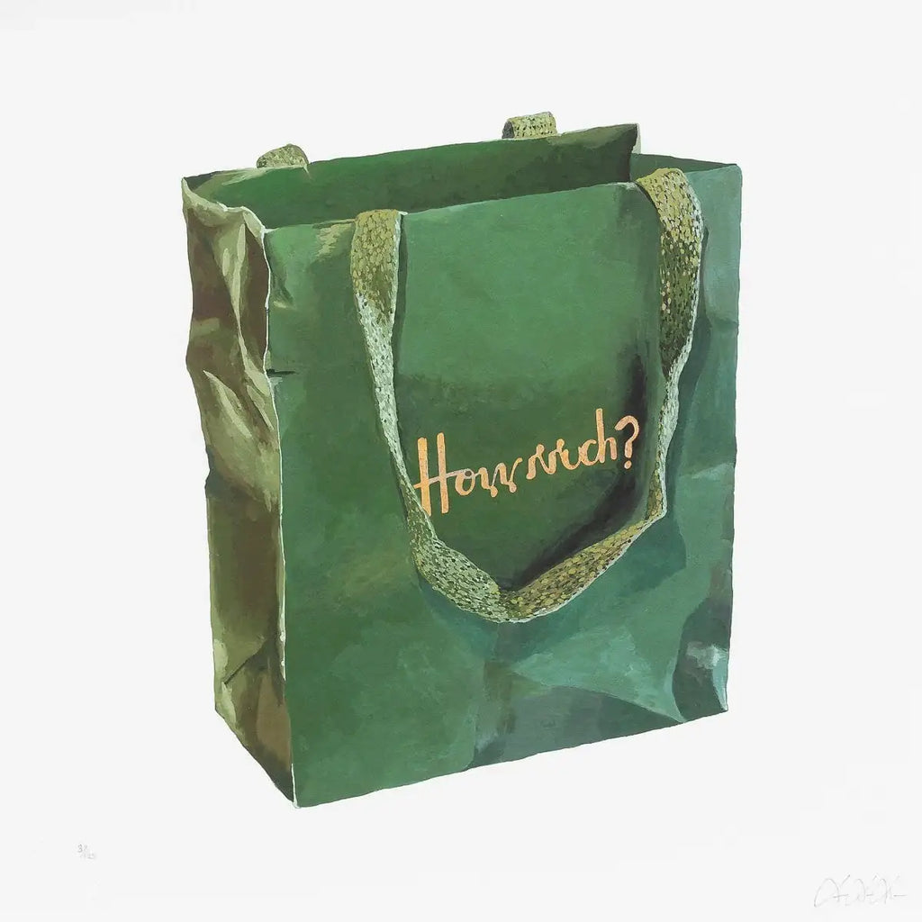 How Much? - Edition by artist Totally Justified Hypocrisy - Wyecliffe Galleries