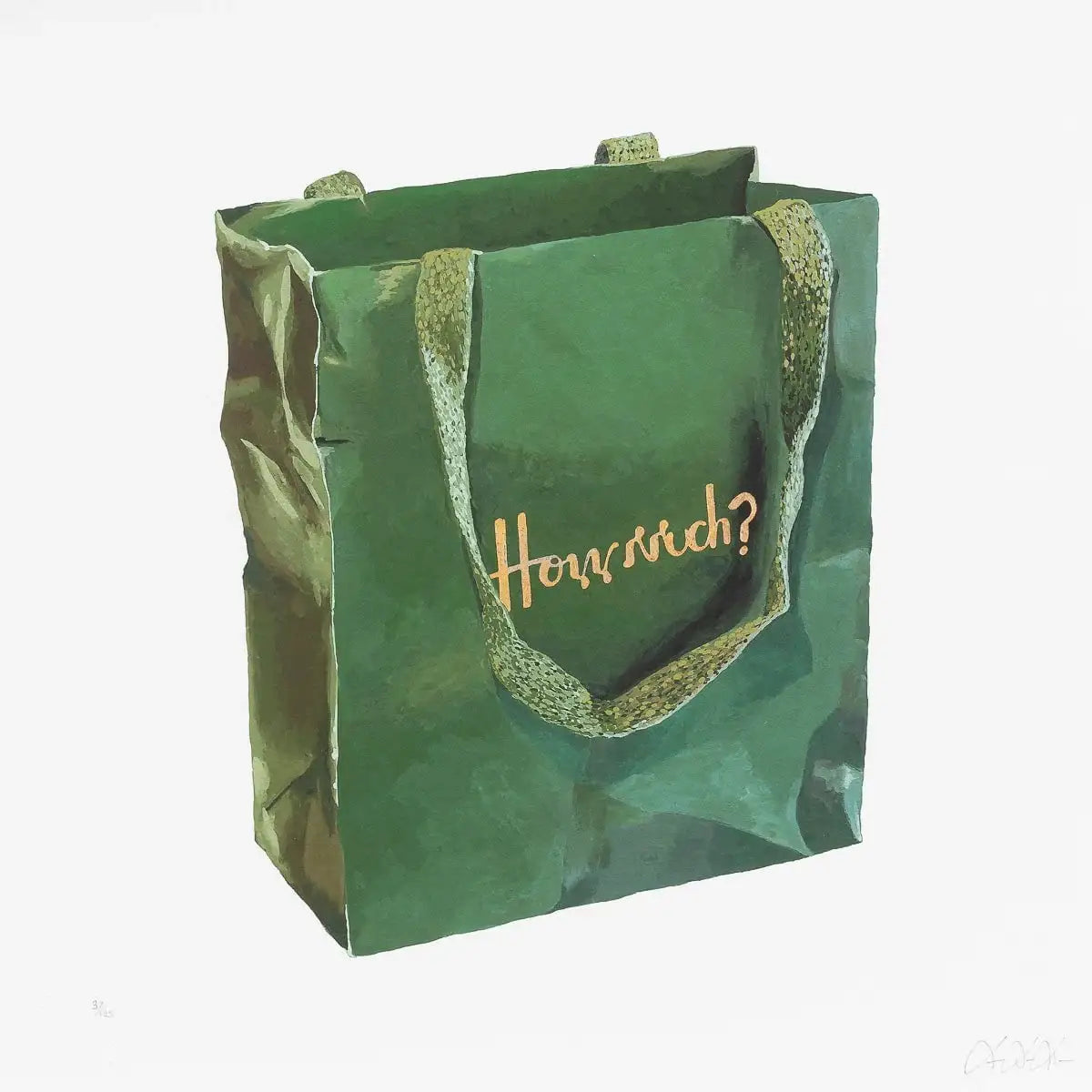 How Much? - Edition by artist Totally Justified Hypocrisy - Wyecliffe Galleries