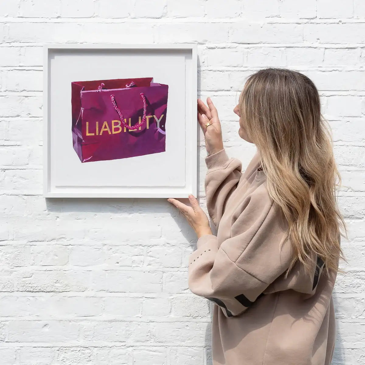 Liability - Edition by artist Totally Justified Hypocrisy - Wyecliffe Galleries