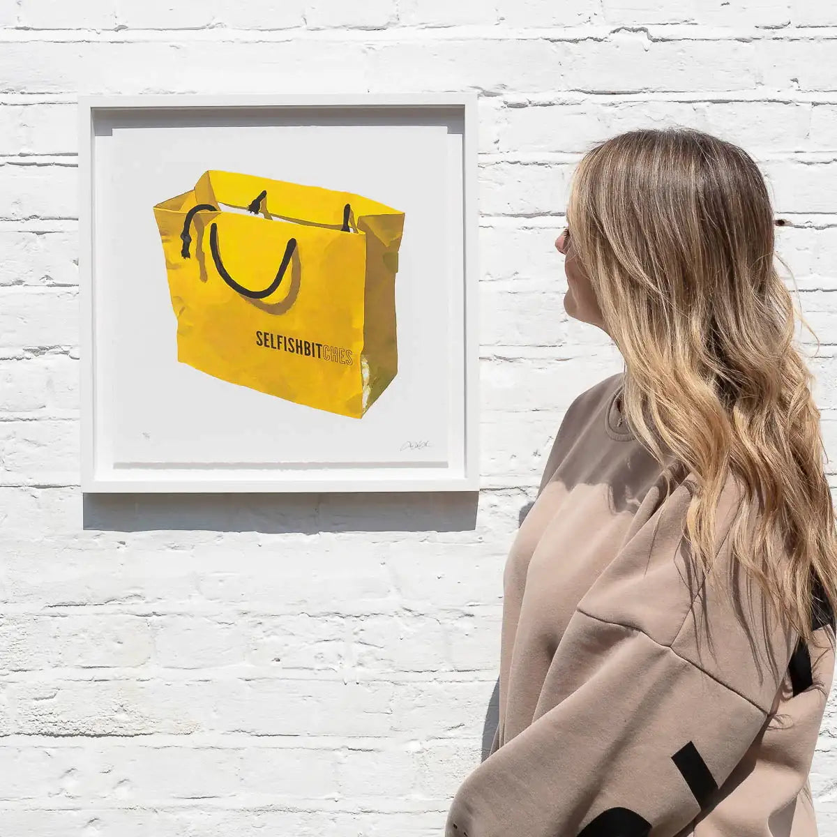 Selfish Bitches - Edition by artist Totally Justified Hypocrisy - Wyecliffe Galleries