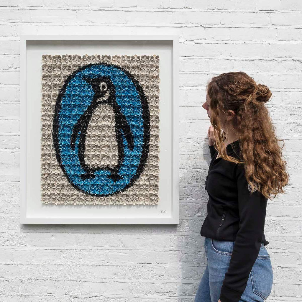 Penguin Books - Original by artist Tristan Hibberd - Wyecliffe Galleries