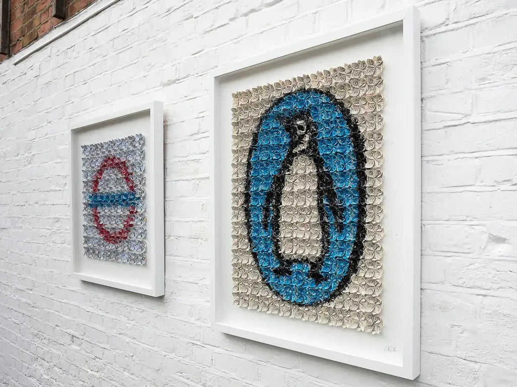 Penguin Books - Original by artist Tristan Hibberd - Wyecliffe Galleries